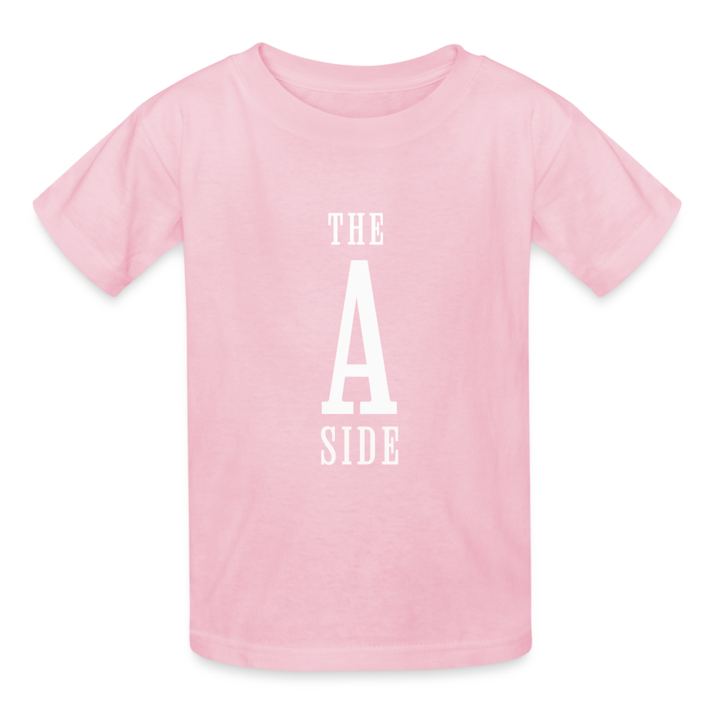 The A Side Youth T-Shirt - light pink