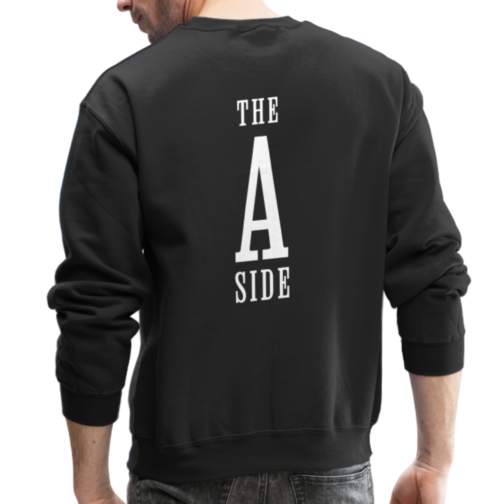 The A Side Unisex Sweatshirt - black