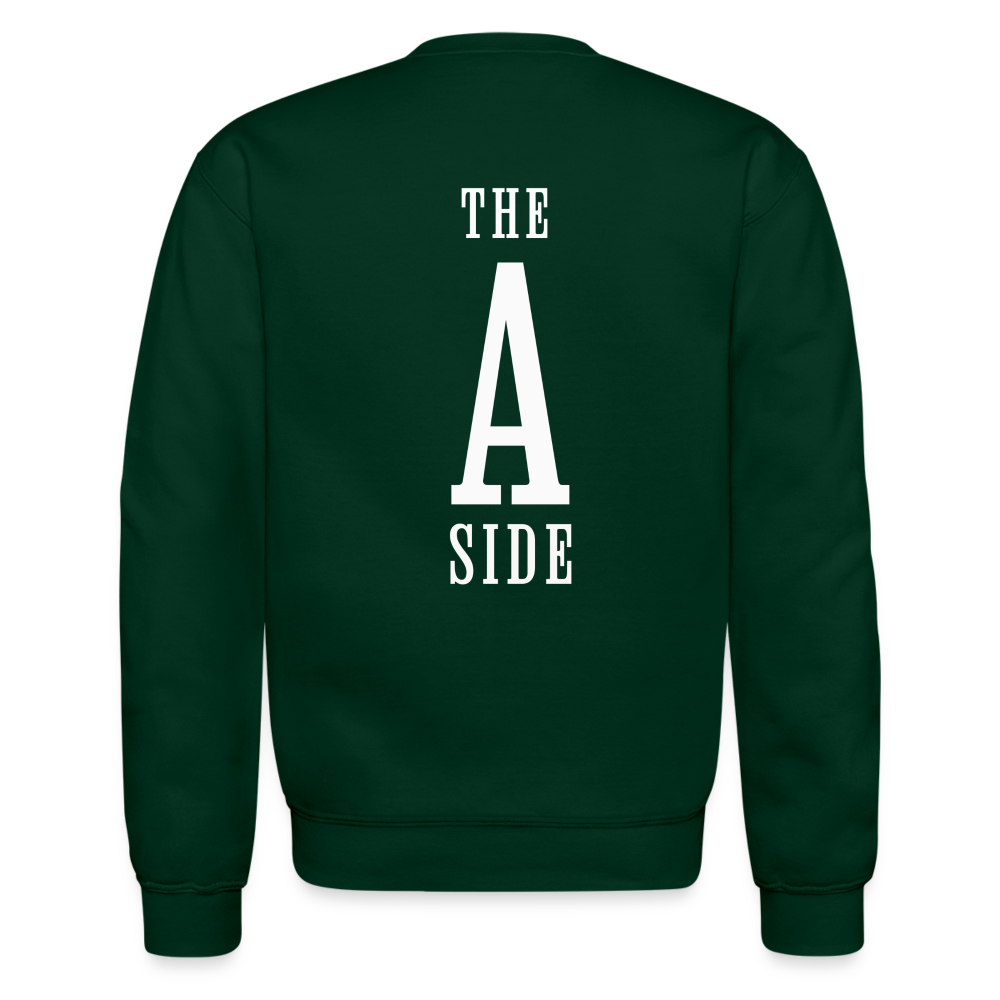 The A Side Unisex Sweatshirt - forest green