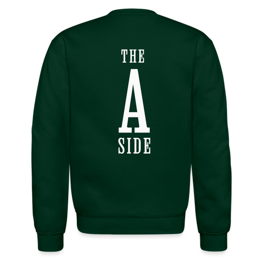 The A Side Unisex Sweatshirt - forest green